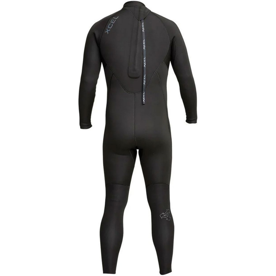 2025 Xcel Herre Axis 5/4mm Back Zip Våddragt ME54AXG5 - Black